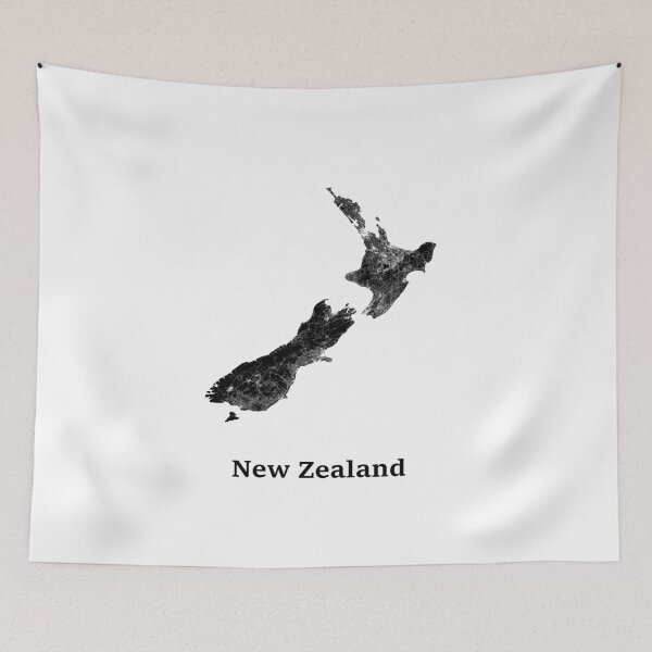 Item preview, New Zealand wall art designed and sold by AmazingMapArt.