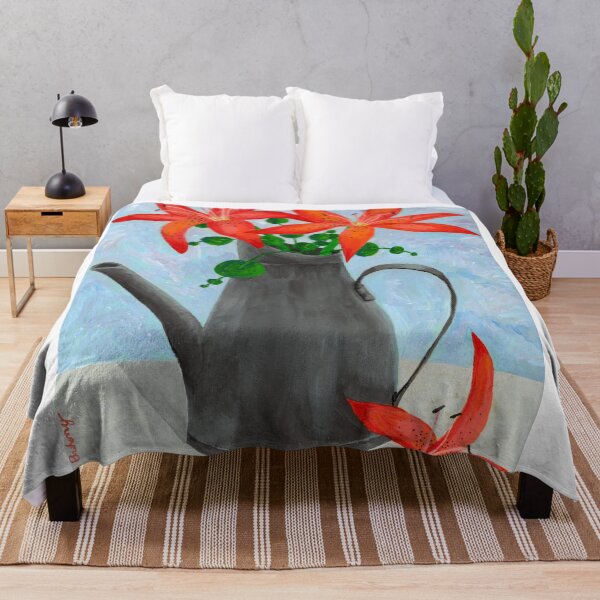 Item preview, Still Life of Orange Lilies designed and sold by Wyndee Breheny.