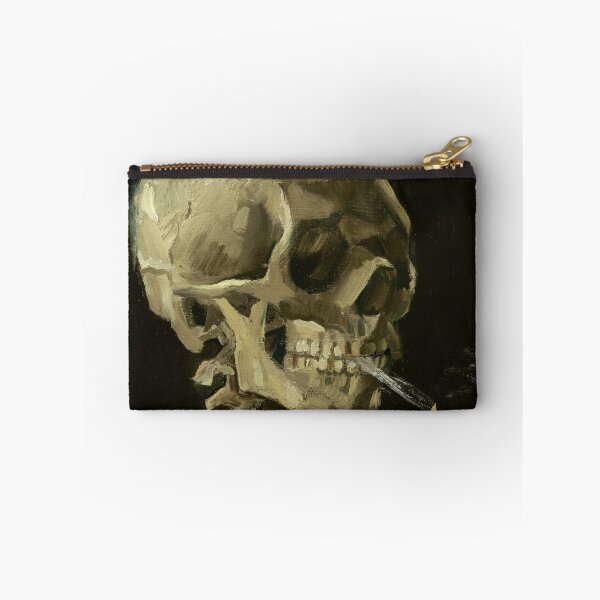 Item preview, Skull Of A Skeleton With A Burning Cigarette - Vincent Van Gogh designed and sold by maryedenoa.