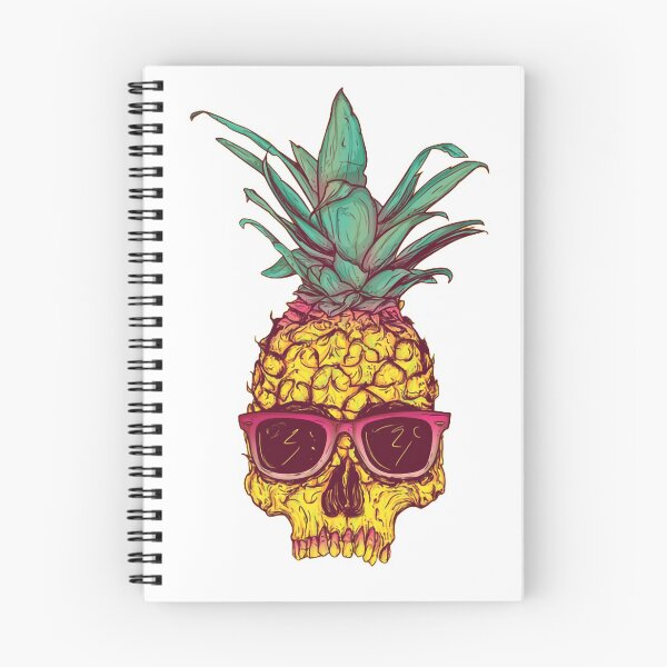 Item preview, Summer Pineapple Skull Sunglasses - Hawaiian Aloha Shirt designed and sold by tshirtbycazo.