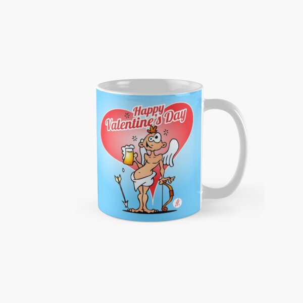 Cupid with a beer Classic Mug