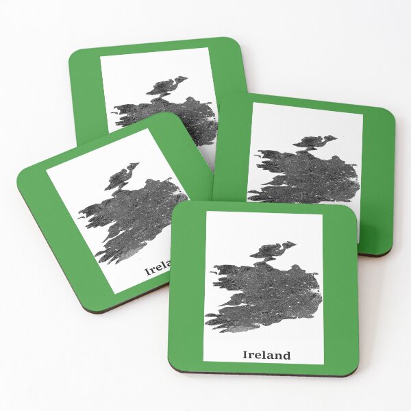 Item preview, Ireland street map designed and sold by AmazingMapArt.