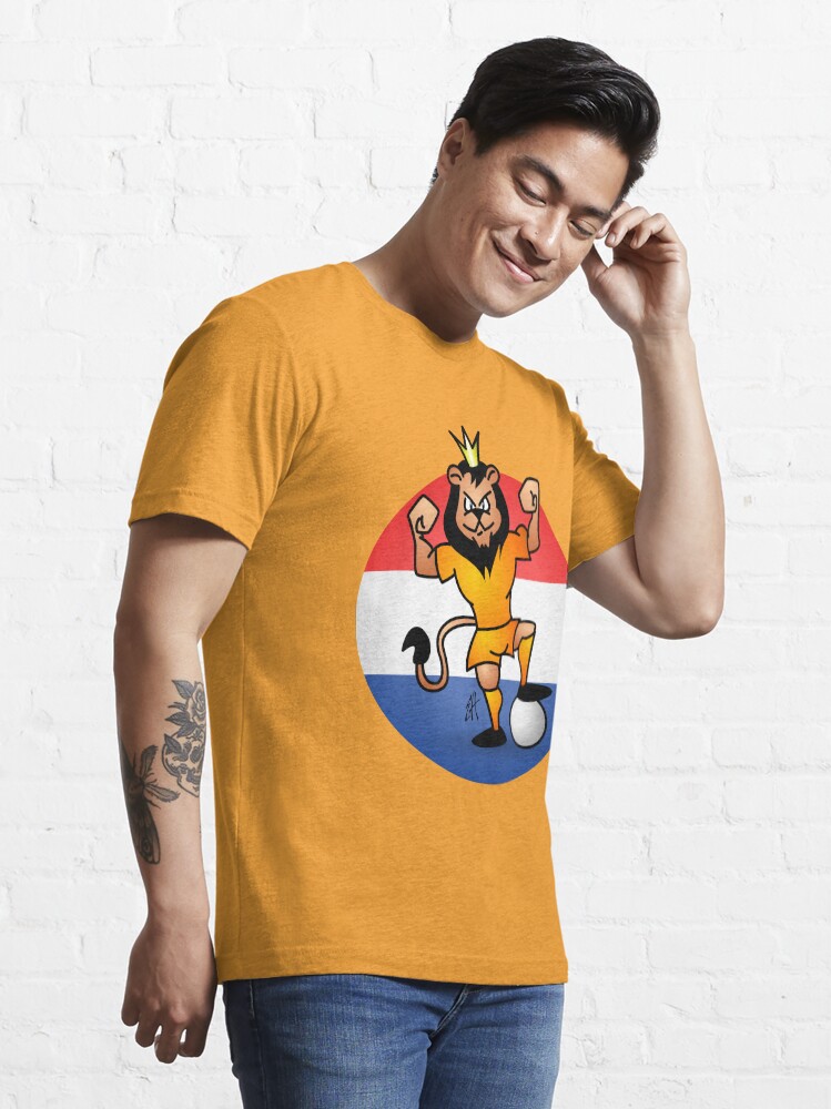 Alternate view of Orange lion soccer hero Essential T-Shirt