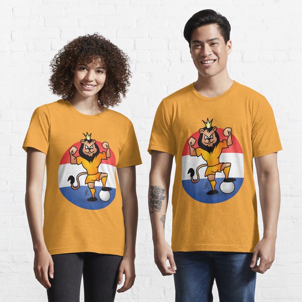 Orange lion soccer hero Essential T-Shirt