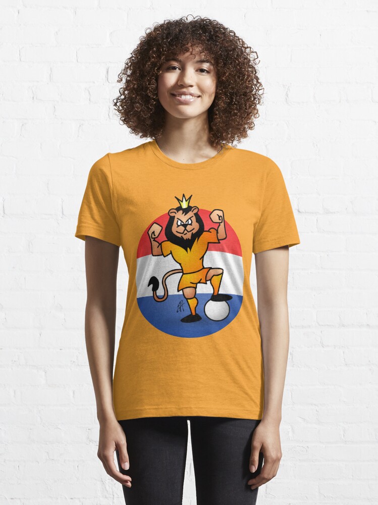 Alternate view of Orange lion soccer hero Essential T-Shirt