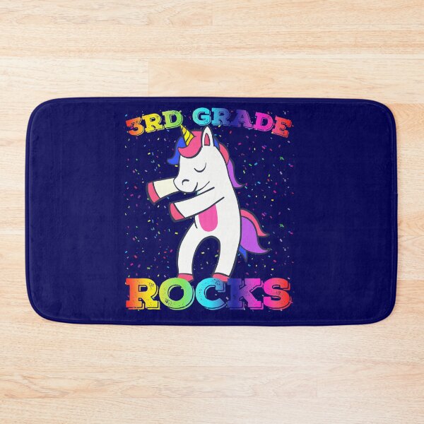 Item preview, 3rd Grade Rocks! Unicorn Flossing Tshirt First Day of School designed and sold by MagicBoutique.