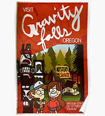Visit Gravity Falls Poster