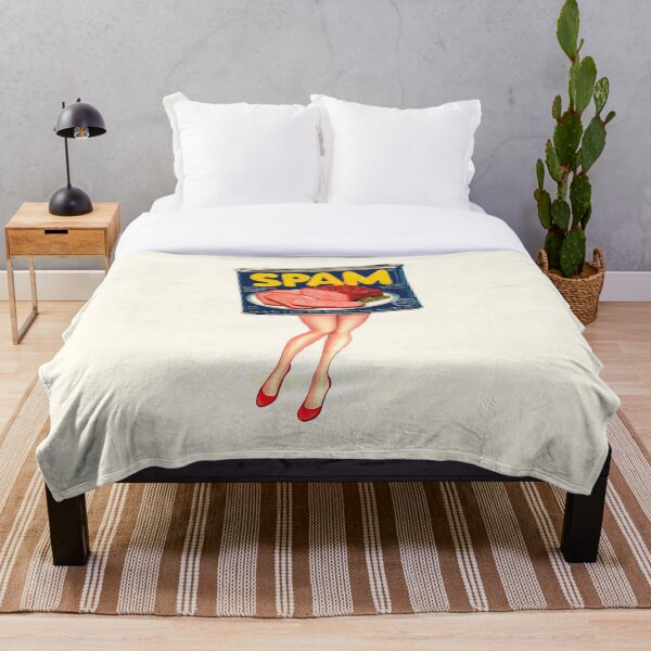 Spam Pin-Up Throw Blanket