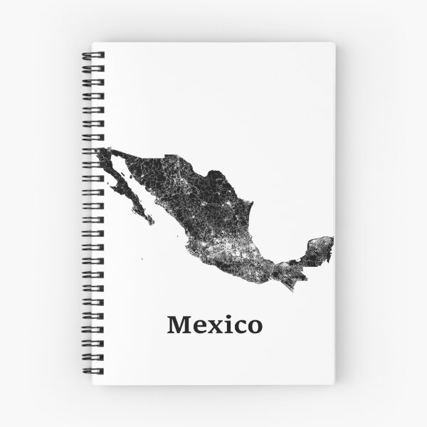 Item preview, Mexico street map designed and sold by AmazingMapArt.