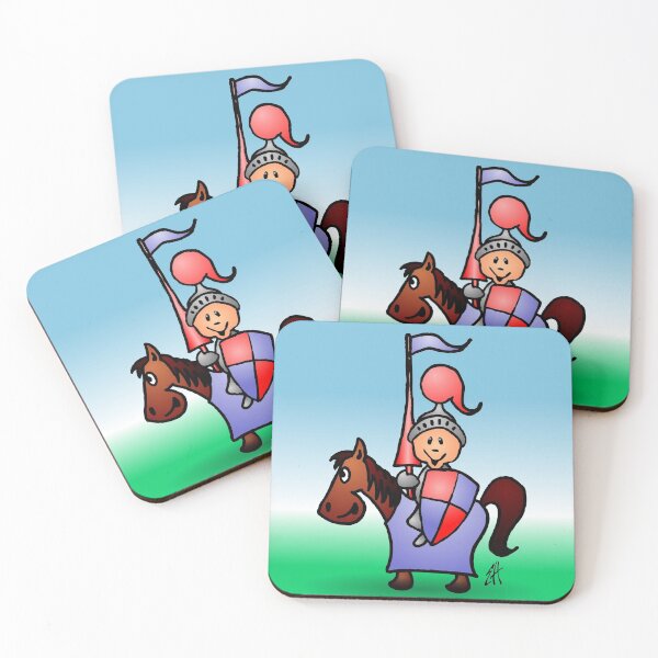 Item preview, Medieval knight in shining armour designed and sold by cardvibes.