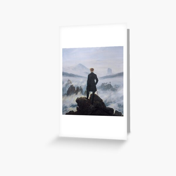 Item preview, Wanderer above the Sea of Fog - Caspar David Friedrich designed and sold by maryedenoa.