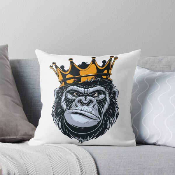 Item preview, King Gorilla King Kong Ape Monkey Swag Illustration designed and sold by bramjweb.