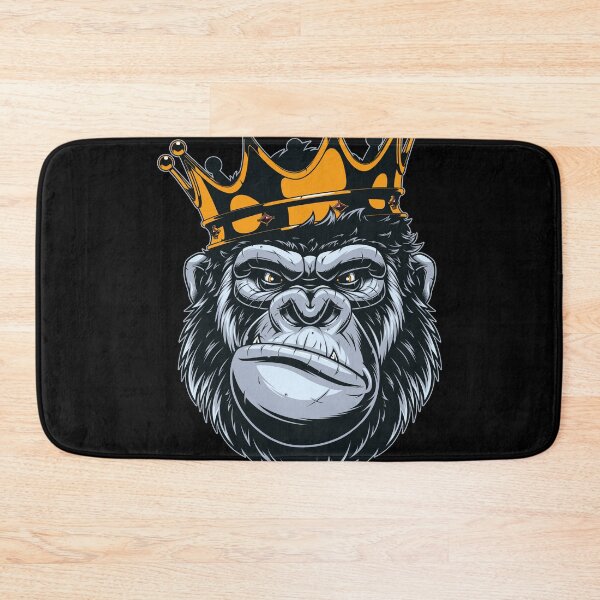 Item preview, King Gorilla King Kong Ape Monkey Swag Illustration designed and sold by bramjweb.