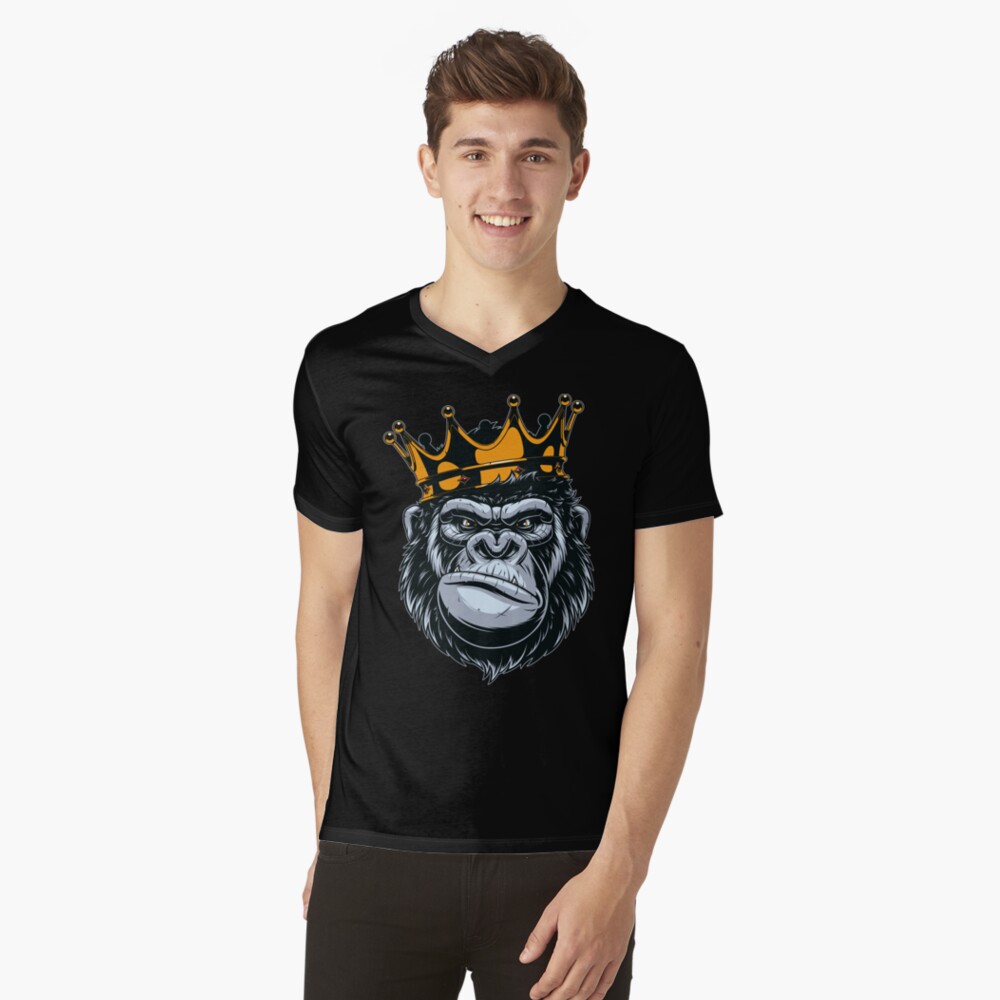Item preview, V-Neck T-Shirt designed and sold by bramjweb.
