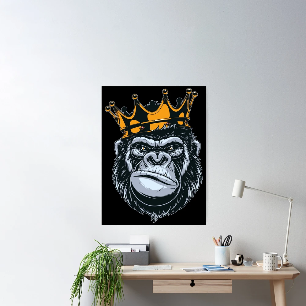 King Gorilla #009 - King Gorilla - Graffiti Minimalist Pop Art