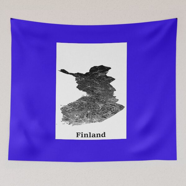 Item preview, Finland wall art designed and sold by AmazingMapArt.