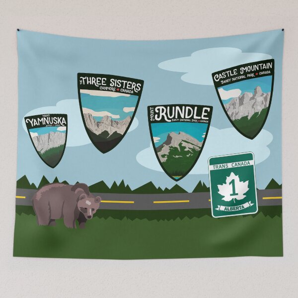 Item preview, Transcanada Tour designed and sold by Lindsey McDonald.