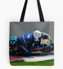 2010 Australian Formula Xtreme Championship Round 5 Eastern Creek Raceway | FX 125 GP | Peter Galvin | Metzeler - JBD Racing | Honda RS 125 Tote Bag