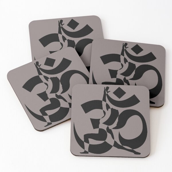 Item preview, Warrior Pose Om Symbol Yoga Spiritual Meditation  designed and sold by SwagHut.