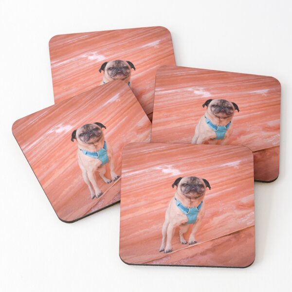 Item preview, Tilted Pug on a Ledge designed and sold by pugventurephoto.