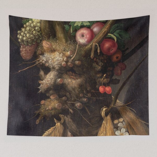 Item preview, Four Seasons In One Head - Giuseppe Arcimboldo designed and sold by maryedenoa.