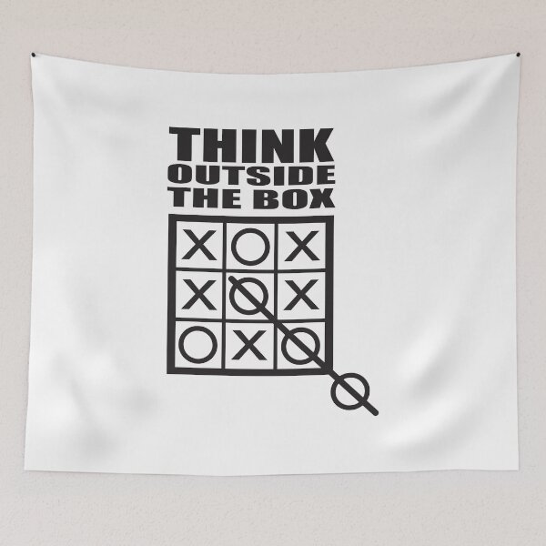 Item preview, Think Outside The Box Unisex T-shirt designed and sold by Forge 22.