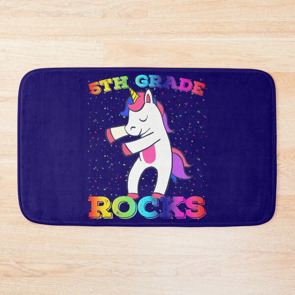 Item preview, 5th Grade Rocks! Unicorn Flossing Tshirt First Day of School designed and sold by MagicBoutique.