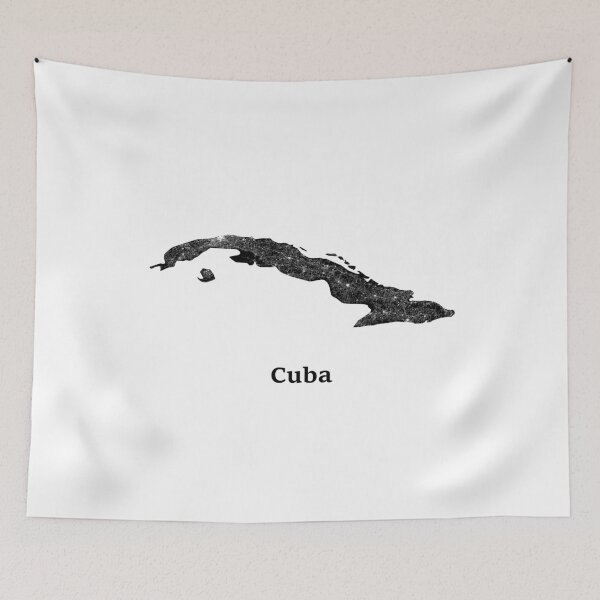 Item preview, Cuba wall art designed and sold by AmazingMapArt.