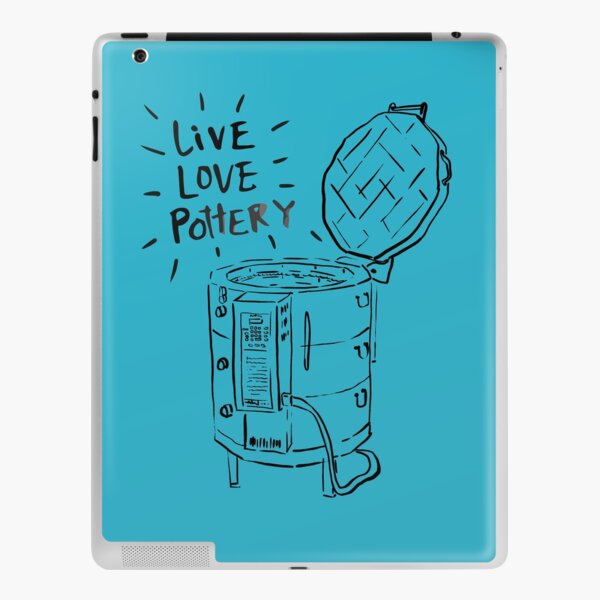 Live Love Pottery Kiln iPad Skin