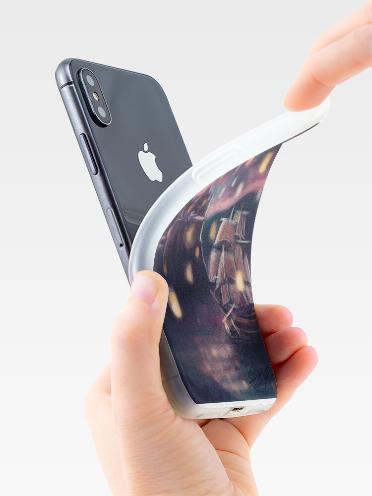 Alternate view of Lights for the Lost Princess iPhone Case