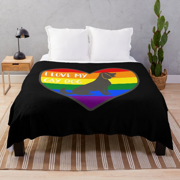 Item preview, I Love My Gay Dog designed and sold by LimeStorm.