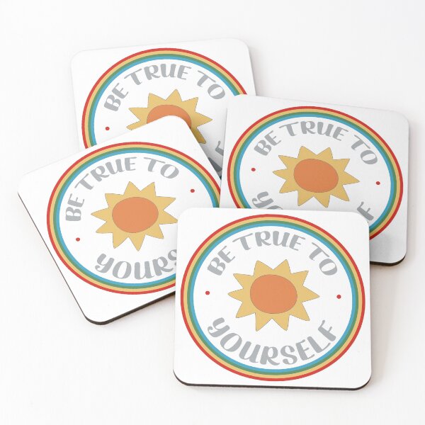 Item preview, Be True To Yourself - Inspirational Saying - Sunshine Art  designed and sold by critterandposie.