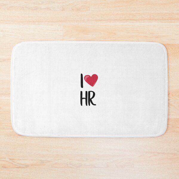 Item preview, I love HR Human Resources Heart designed and sold by ColorFlowArt.