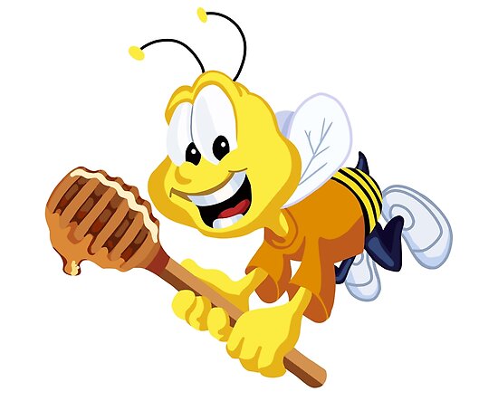 Honey Nut Cheerios Mascot Buzz The Bee Illustration Poster By Graciemarx Redbubble 