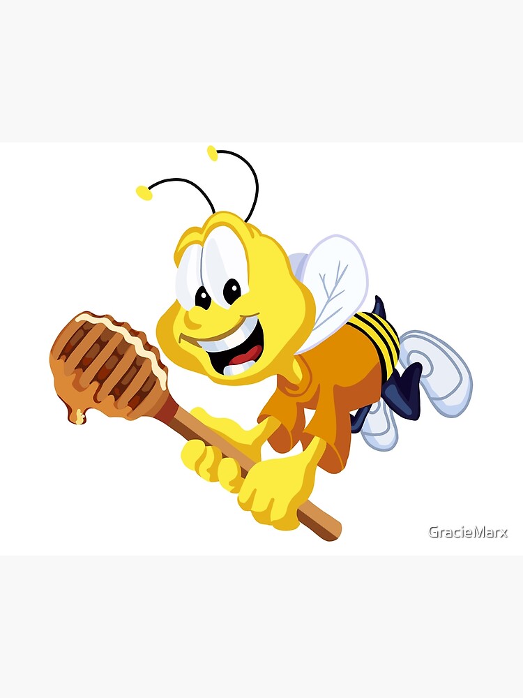 Honey Nut Cheerios Mascot Buzz the Bee Illustration  Art Board Print for  Sale by GracieMarx