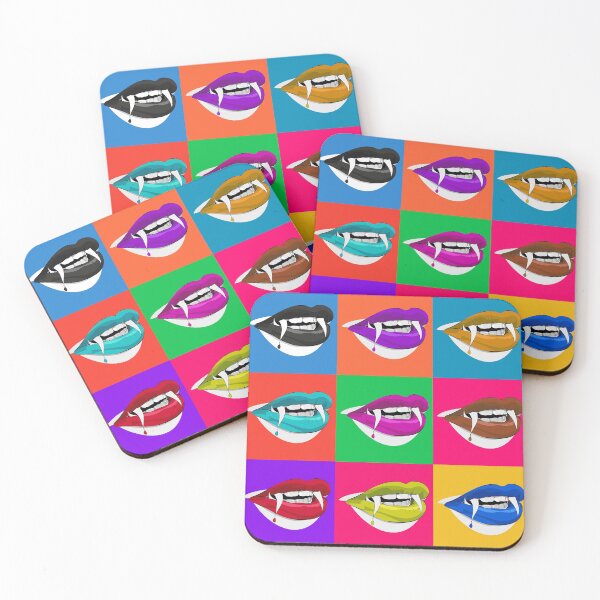 Item preview, Pop Art Style Fangs designed and sold by prettyvocal.