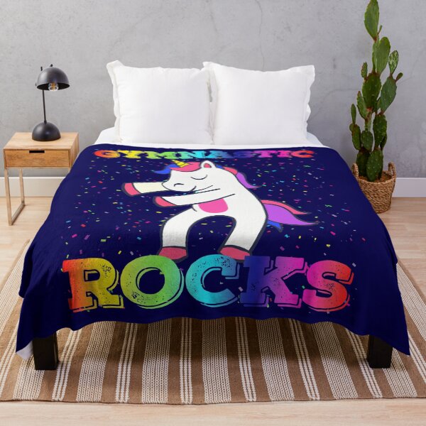 Item preview, Gymnastic Rocks! Unicorn Flossing Tshirt First Day of School designed and sold by MagicBoutique.