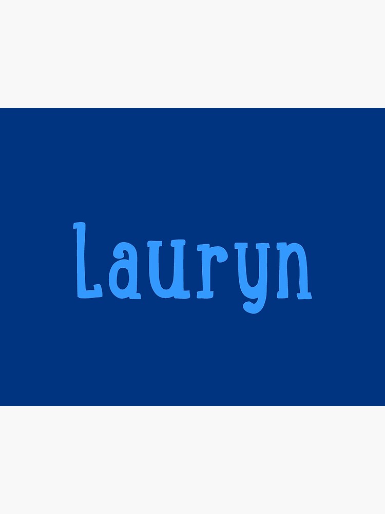 Disover LAURYN (blue ii) Premium Matte Vertical Poster