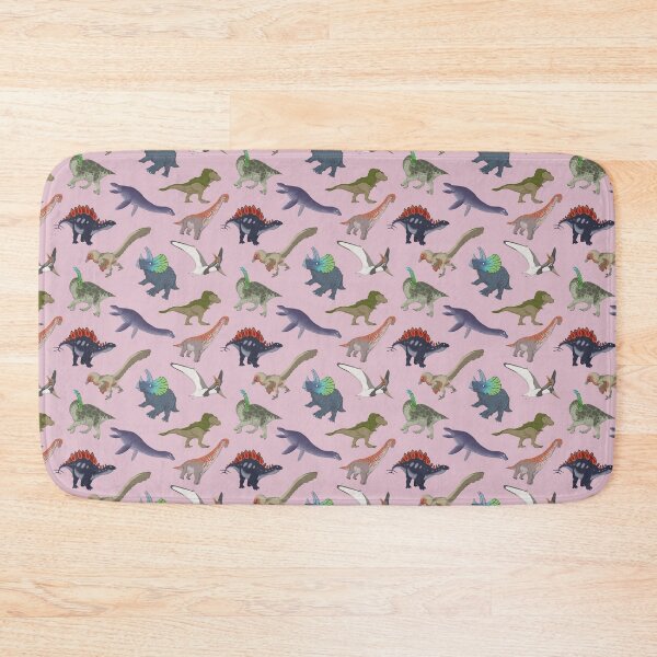 Item preview, Mesozoic Reptiles Pattern - Pink designed and sold by SnowWolpard.
