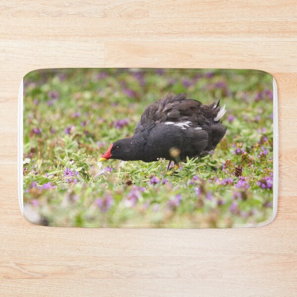 Item preview, Moorhen in flowers II designed and sold by GreyFeatherPhot.