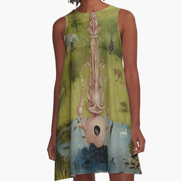 The Garden of Earthly Delights - Hieronymus Bosch A-Line Dress