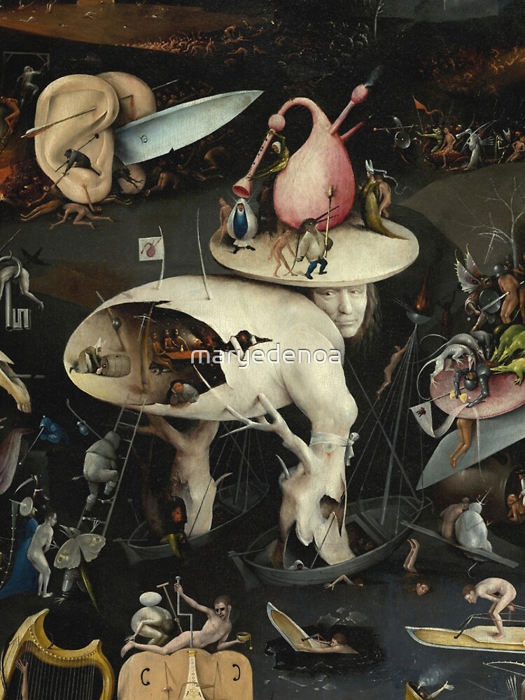 The Garden of Earthly Delights - Hieronymus Bosch by maryedenoa
