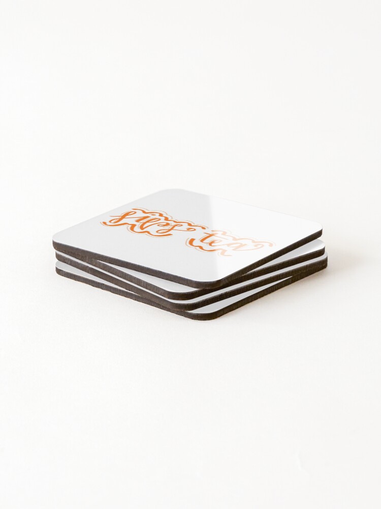 Thumbnail 4 of 5, Coasters (Set of 4), Sips Tea designed and sold by SunnySticker.