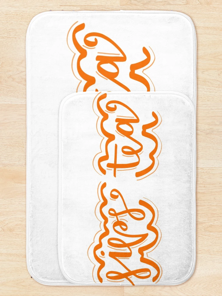 Thumbnail 5 of 6, Bath Mat, Sips Tea designed and sold by SunnySticker.