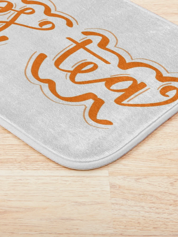 Thumbnail 3 of 6, Bath Mat, Sips Tea designed and sold by SunnySticker.