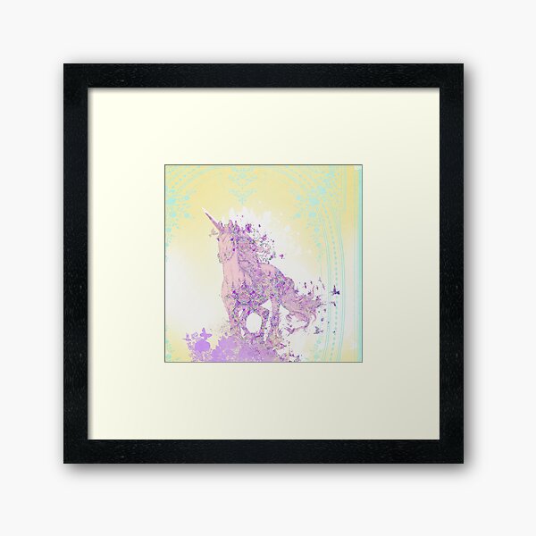 Unicorn Framed Art Print