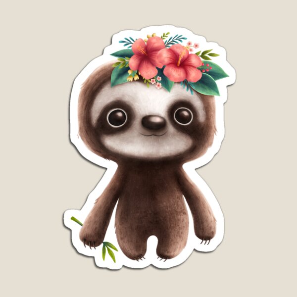 Cute sloth Magnet