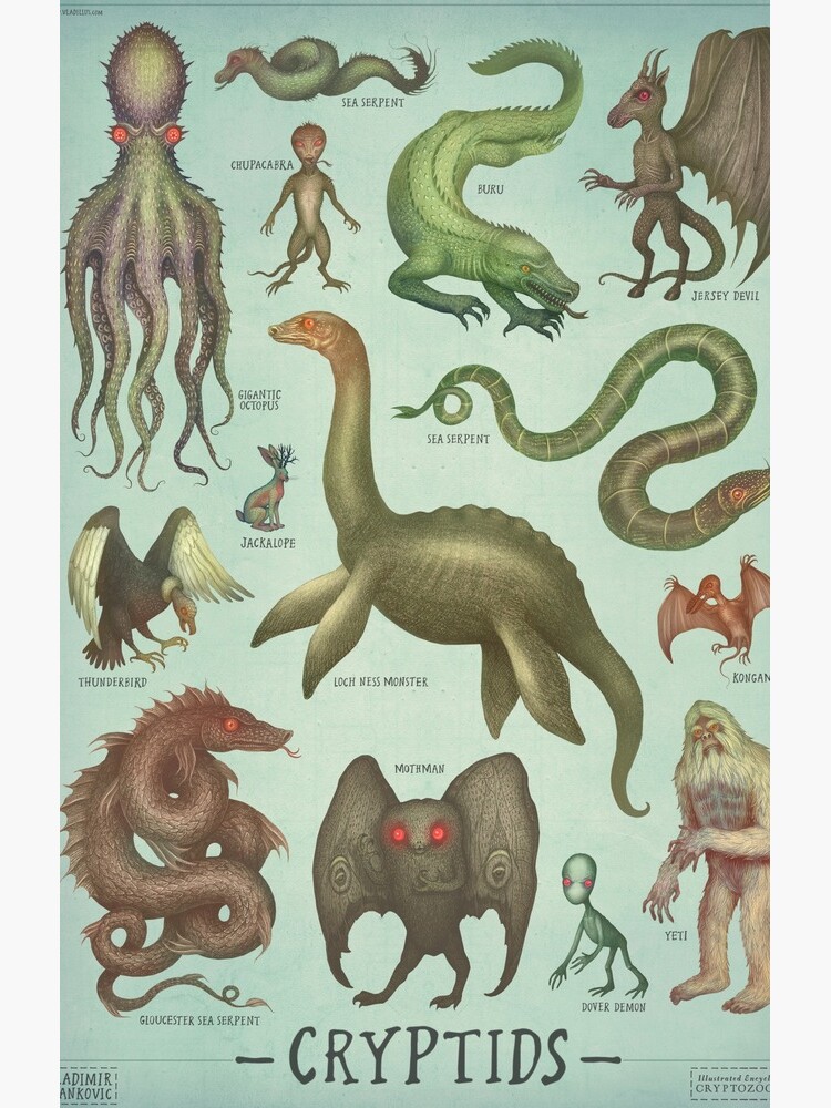 Cryptids by vladimirsart