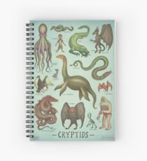 Cryptids Spiral Notebook