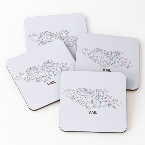 Item preview, Vail Trail Map designed and sold by ChasingGnarnia.